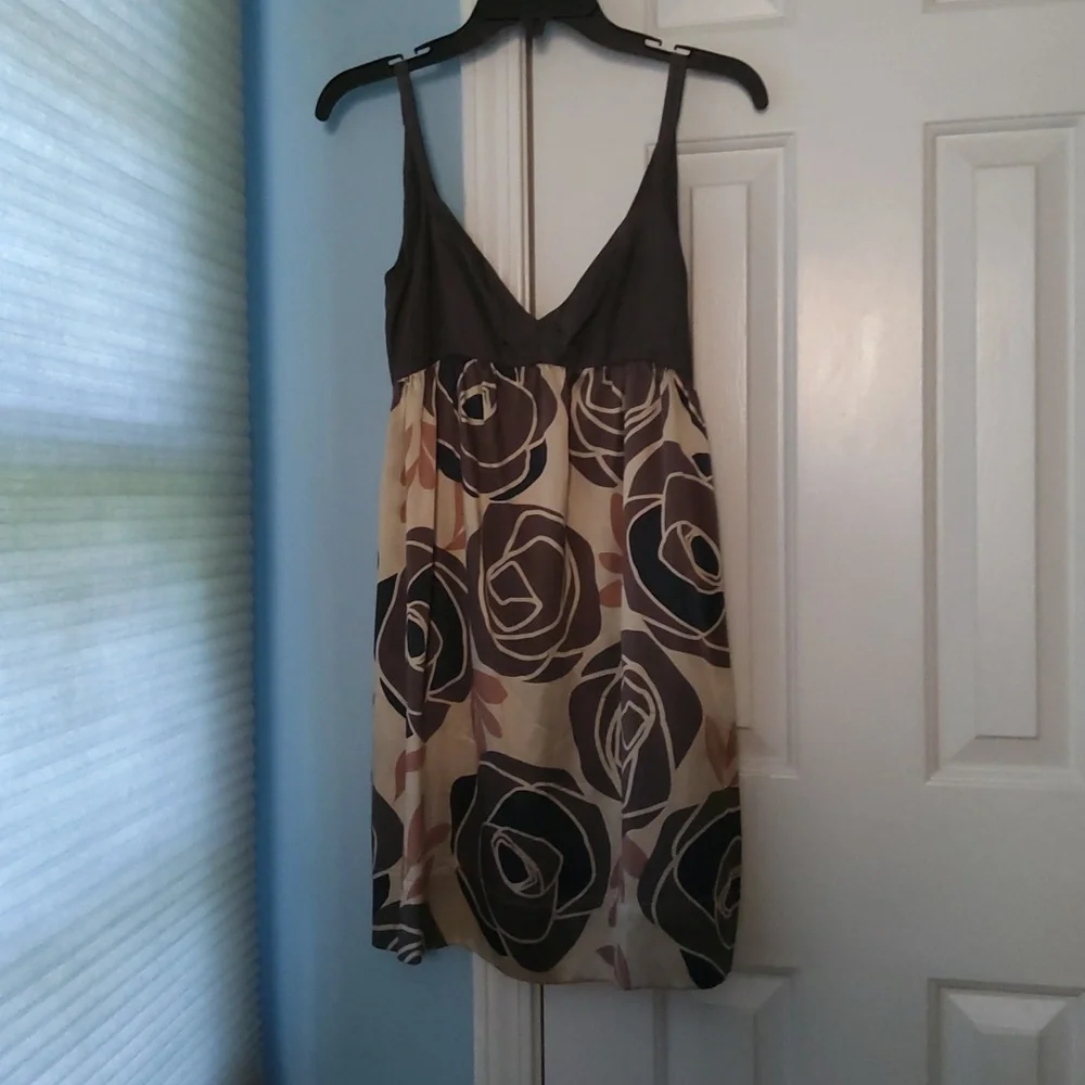 GRAHAM & SPENCER Silk Flower Print Dress - Picture 3 of 8